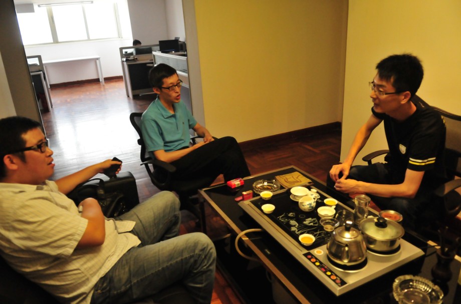 360汽车网与大白鲨的交流