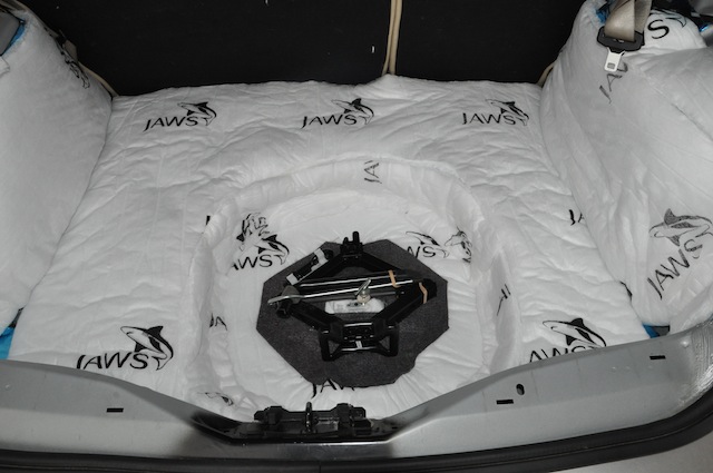 福克斯后备箱隔音棉