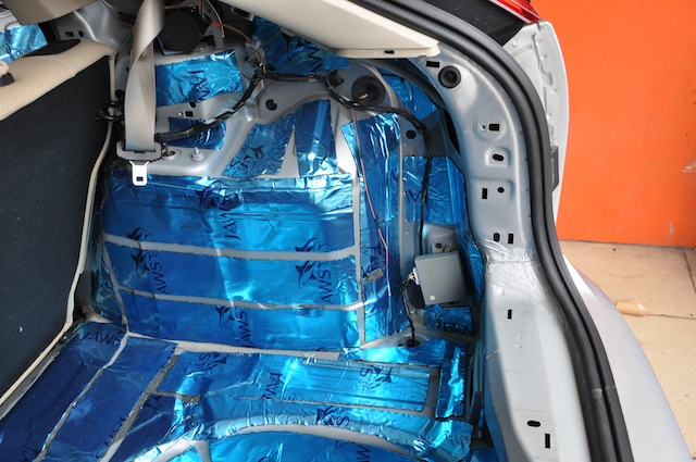 叶子板减震隔音