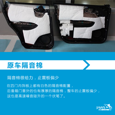 门板隔音棉配置
