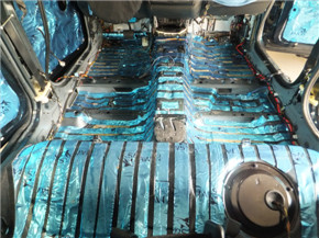 宝马118i底盘隔音减震胶