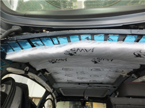 宝马118i顶棚消音隔热棉