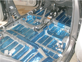 日产阳光底盘隔音减震胶