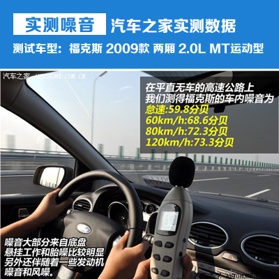 福克斯2009款噪音测试 福克斯2009款噪音测试
