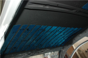 夏利N5原车顶棚隔音