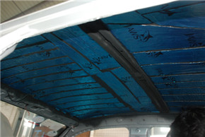 夏利N5顶棚隔音减震胶