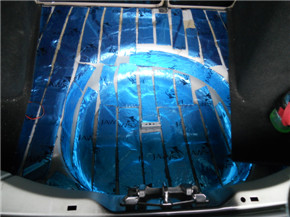 福克斯后备箱隔音减震胶