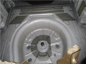 明锐原车后备箱隔音