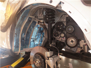 传祺GS5叶子板隔音减震胶