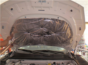 传祺GS5引擎盖隔热棉隔音