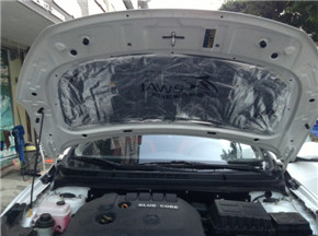 长安逸动引擎盖隔热垫