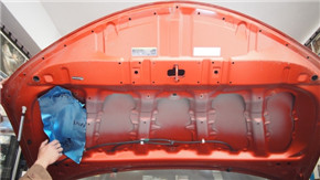 rav4原车引擎盖隔音