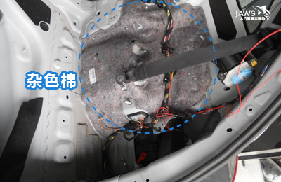 奔驰B200原车后备箱杂色棉 奔驰B200原车后备箱杂色棉