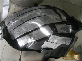 路虎极光轮弧隔音减震胶