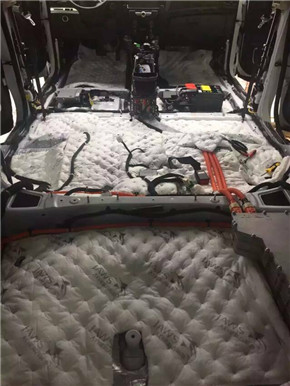 比亚迪唐隔音改装后备箱