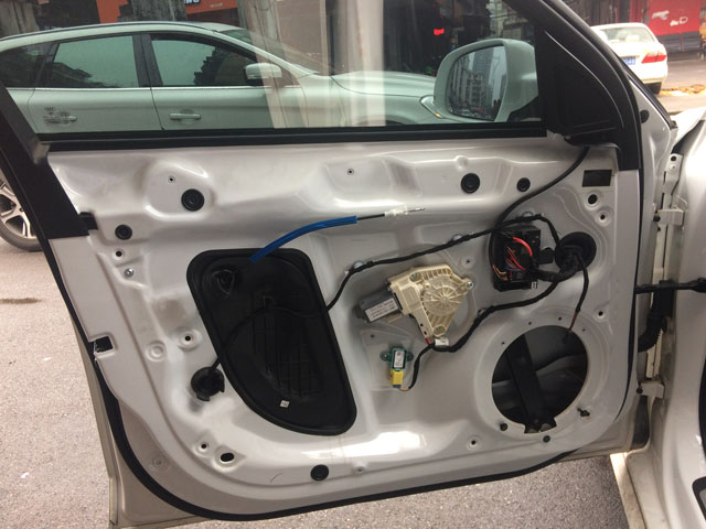 奥迪汽车门板隔音减震