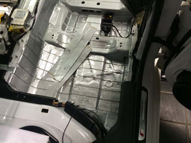 奥迪汽车底盘隔音