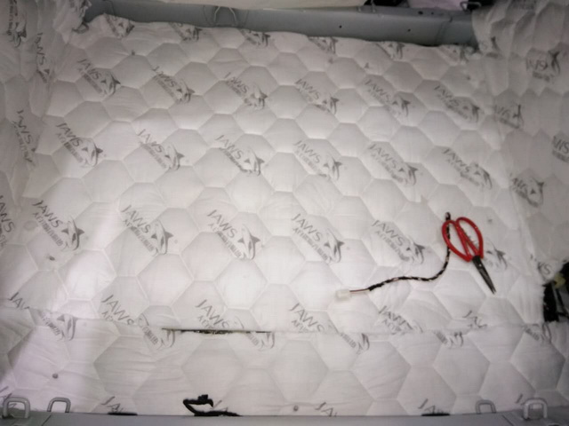 奥迪汽车尾箱隔热棉隔音