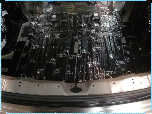 宝沃汽车隔音尾箱止震