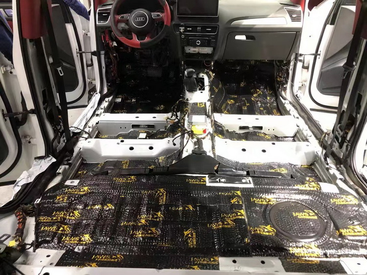 奥迪Q5汽车隔音案例