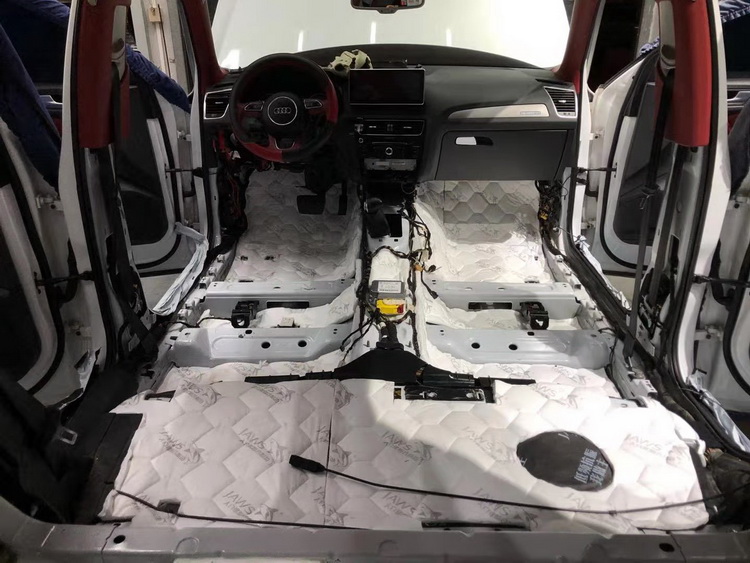 奥迪Q5汽车隔音改装