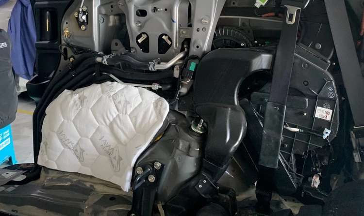 本田奥德赛汽车隔音改装案例