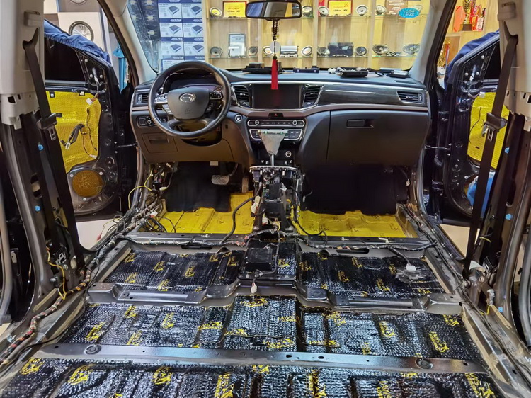 传祺GS8汽车隔音案例