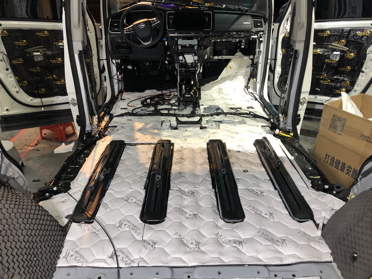 传祺M8汽车隔音案例