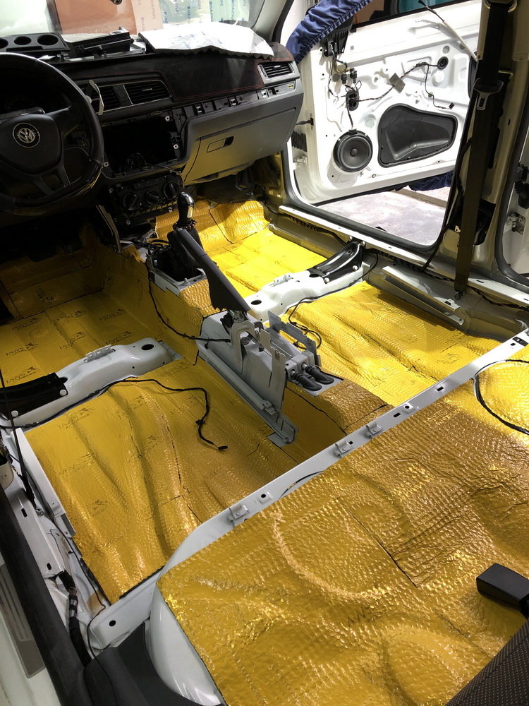 大众朗逸汽车隔音